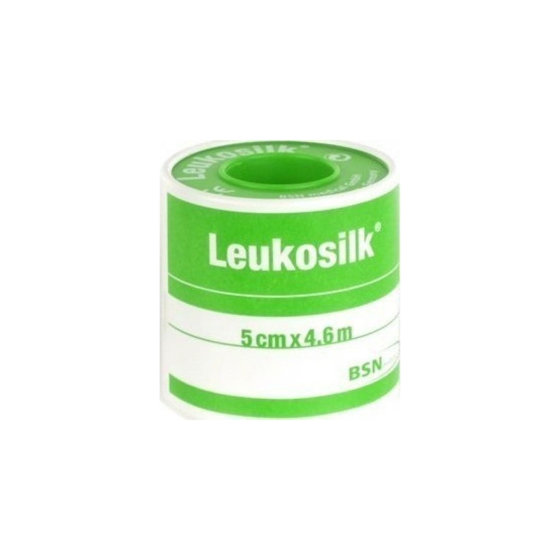 BSN Medical Leukosilk Μεταξωτή Επιδεσμική Ταινία 5cm x 4.6m