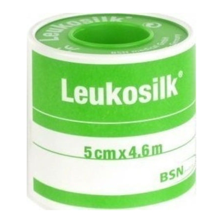 BSN Medical Leukosilk Μεταξωτή Επιδεσμική Ταινία 5cm x 4.6m BSN Medical Leukosilk Μεταξωτή Επιδεσμική Ταινία 5cm x 4.6m