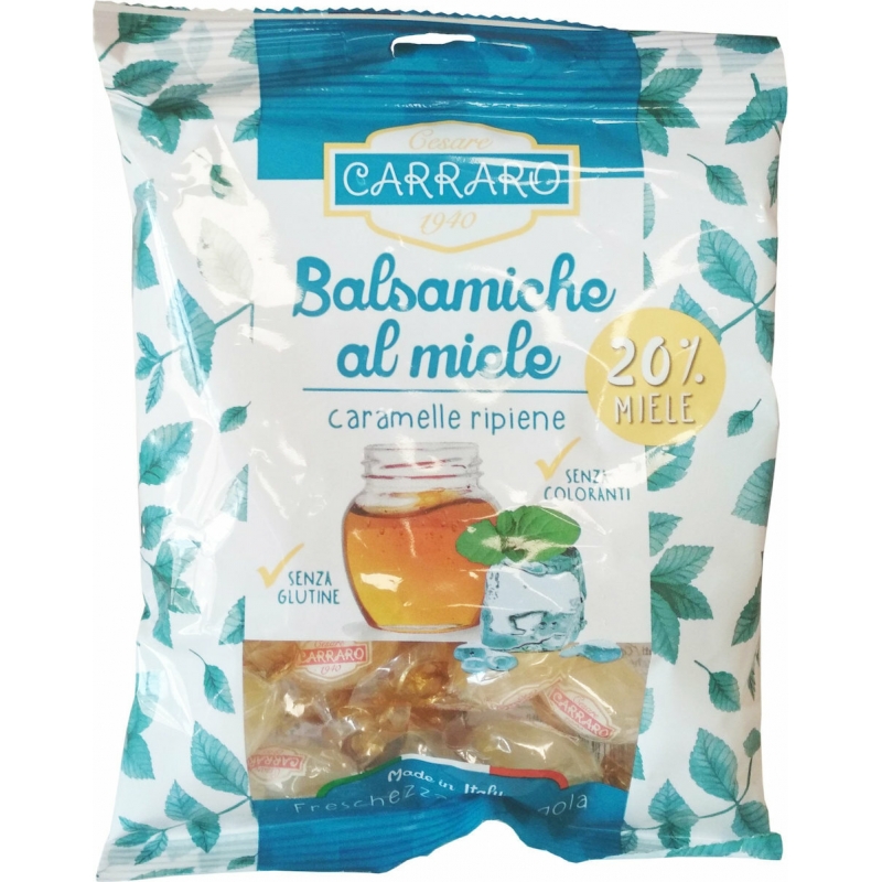 Incap Carraro Καραμέλες για το Λαιμό Μέλι & Ευκάλυπτος 100gr
