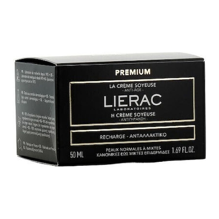 Lierac Premium La Creme Soyeuse, Αντιγηραντική Κρέμα Προσώπου Ανταλλακτικό 50ml. Lierac Premium La Creme Soyeuse, Αντιγηραντική Κρέμα Προσώπου Ανταλλακτικό 50ml.