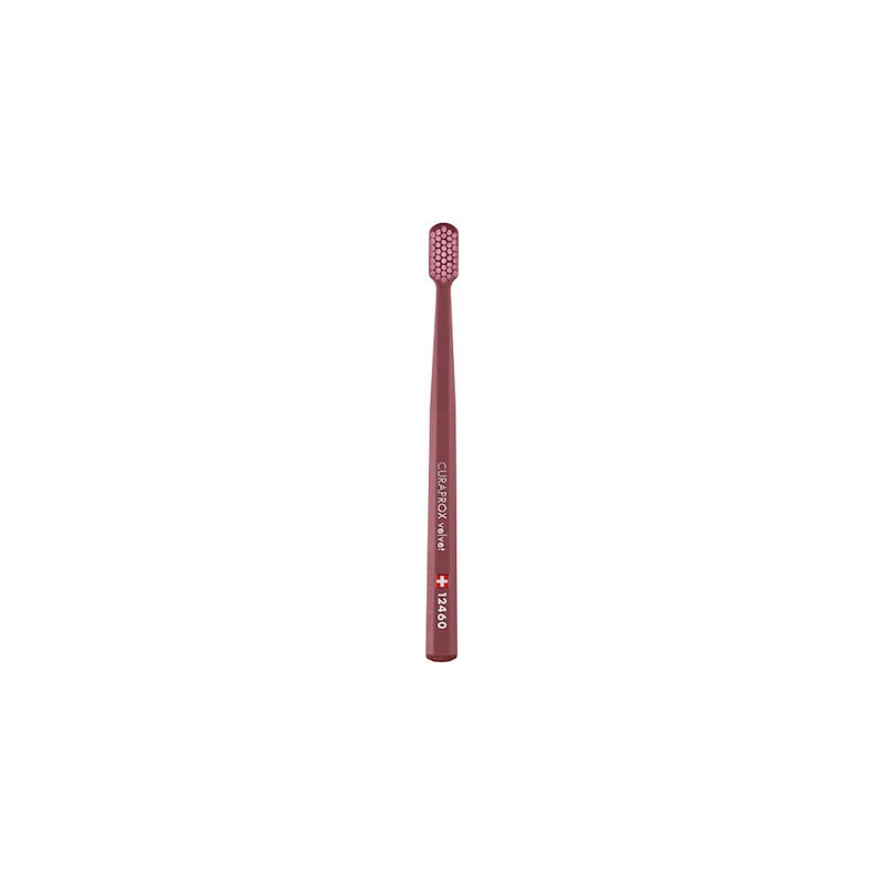 Curaprox CS 12460 Velvet Ultra Soft Μπορντό - Ροζ 1τμχ