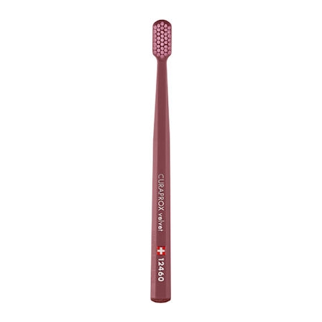 Curaprox CS 12460 Velvet Ultra Soft Μπορντό - Ροζ 1τμχ