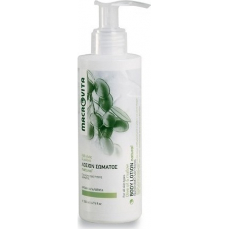 Macrovita Natural Λοσιόν Σώματος Λάδι Ελιάς & Μολόχα 200ml Macrovita Natural Λοσιόν Σώματος Λάδι Ελιάς & Μολόχα 200ml