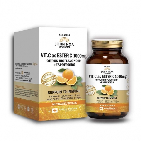 John Noa Liposomal Vitamin C as Ester C 1000mg 60 φυτικές κάψουλες