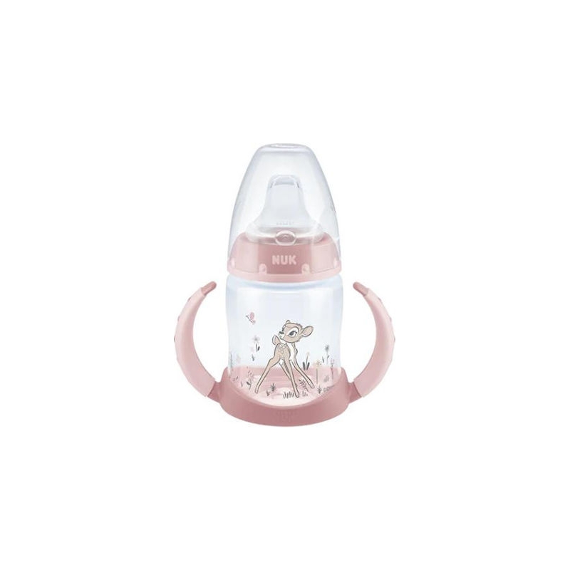 Nuk Εκπαιδευτικό Μπιμπερό με Λαβές Classics First Choice 6m+ Bambi 150ml