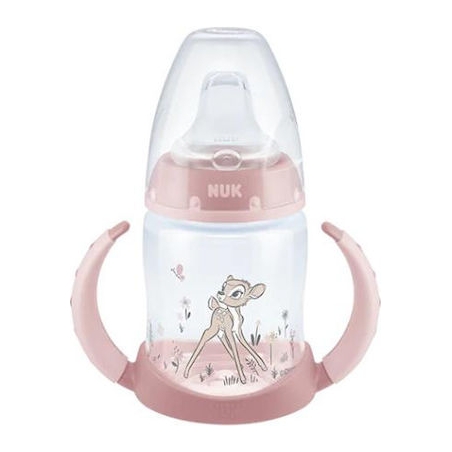 Nuk Εκπαιδευτικό Μπιμπερό με Λαβές Classics First Choice 6m+ Bambi 150ml Nuk Εκπαιδευτικό Μπιμπερό με Λαβές Classics First Choice 6m+ Bambi 150ml