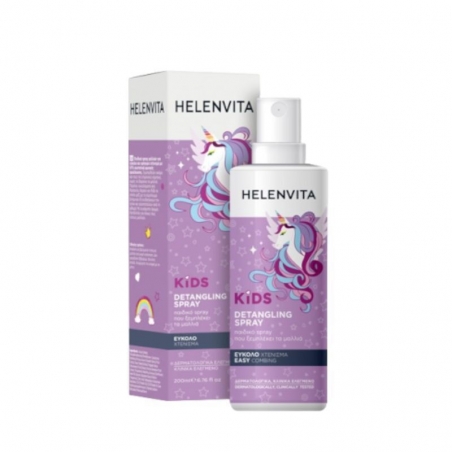 Helenvita Unicorn Detangling για Εύκολο Χτένισμα σε Μορφή Spray 200ml Helenvita Unicorn Detangling για Εύκολο Χτένισμα σε Μορφή Spray 200ml