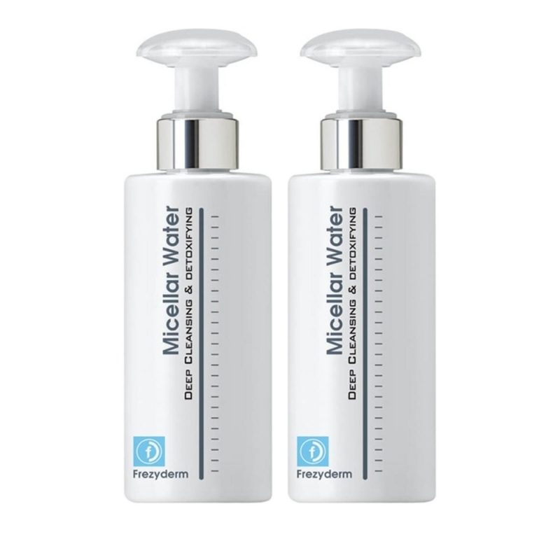 Frezyderm Micellar Water Deep Cleansing & Detoxifying 2x200ml