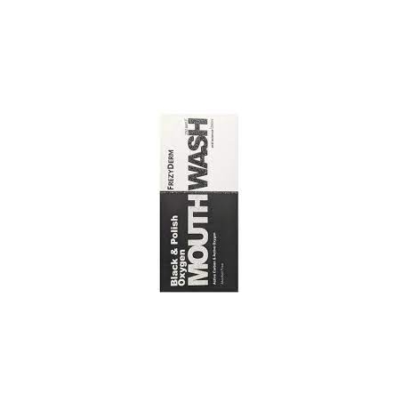 Frezyderm Black & Polish Oxygen Mouthwash Στοματικό Διάλυμα Λεύκανσης 250ml