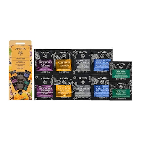 Apivita Detox Diet Σετ Περιποίησης με Scrub Προσώπου , Μάσκα Ματιών & Μάσκα Προσώπου Apivita Detox Diet Σετ Περιποίησης με Scrub Προσώπου , Μάσκα Ματιών & Μάσκα Προσώπου