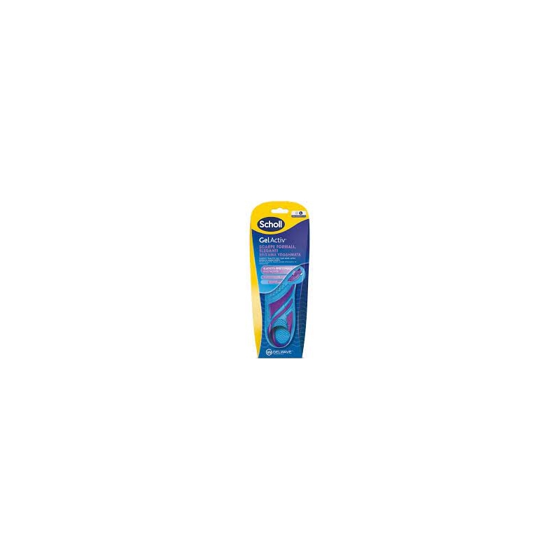 Scholl GelActiv Formal Shoes 1 Ζευγάρι - Large Νο 40-46,5