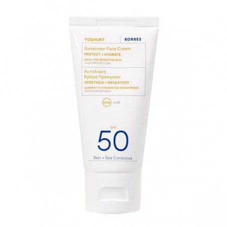 Korres Αντηλιακή Κρέμα Προσώπου Γιαούρτι SPF50 50ml Korres Αντηλιακή Κρέμα Προσώπου Γιαούρτι SPF50 50ml
