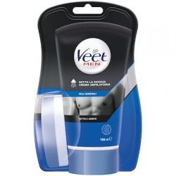 Veet Men Ανδρική Κρέμα Αποτρίχωσης Σώματος για Ευαίσθητες Επιδερμίδες 150ml
