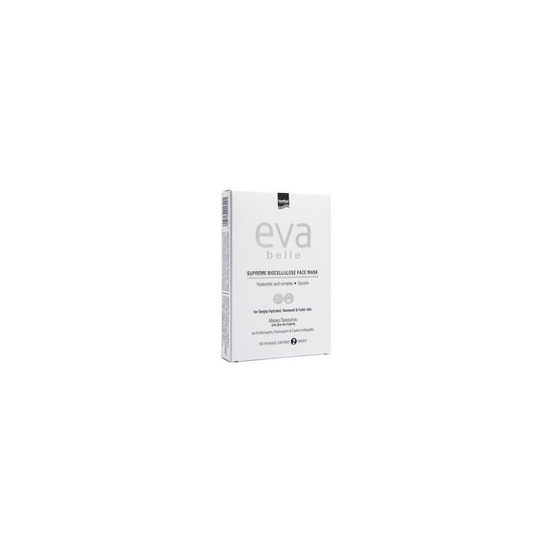Intermed Eva Belle Supreme Biocellulose Face Mask, 2x15ml