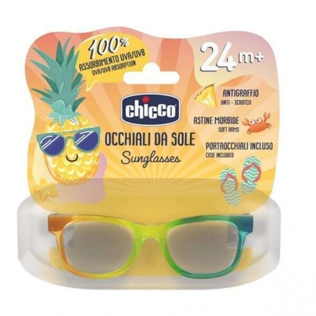 Chicco Παιδικά Γυαλιά Ηλίου Trasparent Κίτρινοπράσινο 24m+