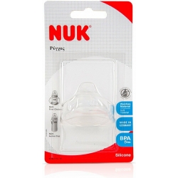 Nuk Στόμιο για Παιδικό Ποτήρι Διάφανο "First Choice" από Σιλικόνη για 6+ μηνών