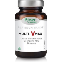 Power Of Nature Platinum Range Multi-Vmax Βιταμίνη για Ενέργεια & το Ανοσοποιητικό 30 κάψουλες