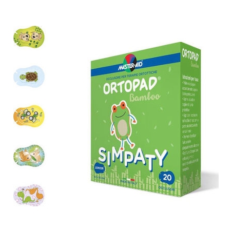 Master Aid Ortopad Medium Simpaty 20τμχ 2 εώς 4 ετών