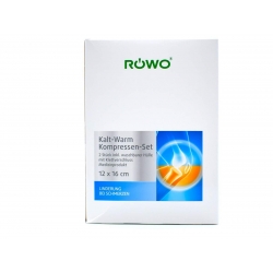 Rowo Επίθεμα Gel Κρυοθεραπείας/ Θερμοθεραπείας για τη Μέση 16x12cm 2τμχ