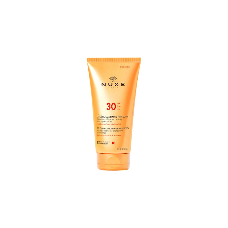 Nuxe Sun Melting Lotion SPF30 Αντηλιακό Γαλάκτωμα για Πρόσωπο & Σώμα 150ml