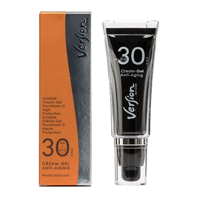 Version Cream-Gel Anti-Aging Αντηλιακή Κρέμα Προσώπου SPF30 50ml