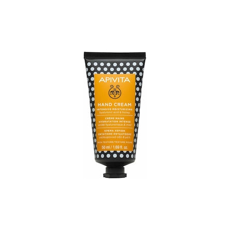 Apivita Hand Cream Intensive Moisturizing Hyaluronic Acid & Honey 50ml Apivita Hand Cream Intensive Moisturizing Hyaluronic Acid & Honey 50ml
