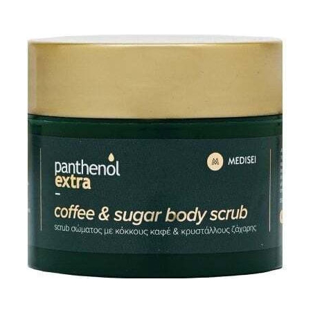 Medisei Panthenol Extra Coffee & Sugar Body Scrub 200ml. Medisei Panthenol Extra Coffee & Sugar Body Scrub 200ml.