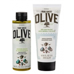 Korres Discover Pure Greek Olive Oil Set Showergel 250 ml & Body cream 200 ml