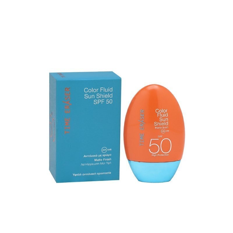 Medisei Time Eraser Color Αντηλιακή Λοσιόν Προσώπου SPF50 με Χρώμα 50ml
