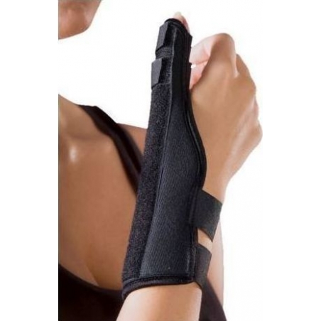 Anatomic Help 0502 Νάρθηκας Καρπού με Αντίχειρα σε Μαύρο Χρώμα