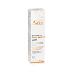 Avene Sunsimed Pigment Blue Light Αντηλιακή Κρέμα Προσώπου SPF50+ 80ml