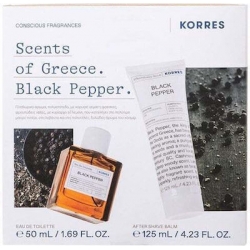 Promo Black Pepper Eau De Toilette Ανδρικό Άρωμα 50ml & After Shave Γαλάκτωμα 125ml