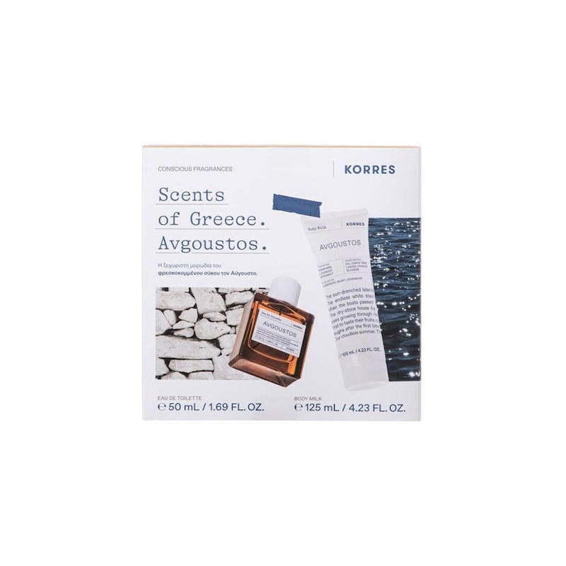 KORRES Promo Avgoustos Eau de Toilette 50ml & Avgoustos Γαλάκτωμα Σώματος 125ml