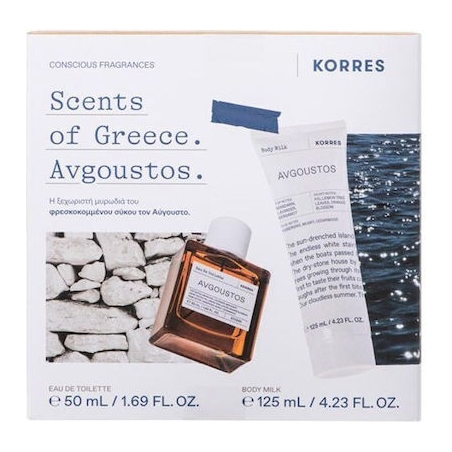 KORRES Promo Avgoustos Eau de Toilette 50ml & Avgoustos Γαλάκτωμα Σώματος 125ml KORRES Promo Avgoustos Eau de Toilette 50ml & Avgoustos Γαλάκτωμα Σώματος 125ml