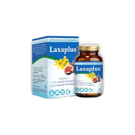 Laxaplus (40caps) - Φόρμουλα Βοτάνων & Προβιοτικών για Υγιές Γαστρεντερικό