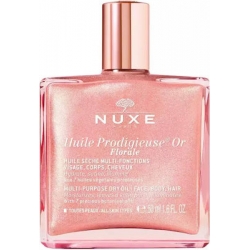 Nuxe Huile Prodigieuse Or Florale Multi Purpose Dry Oil Face Body Hair 50 ml