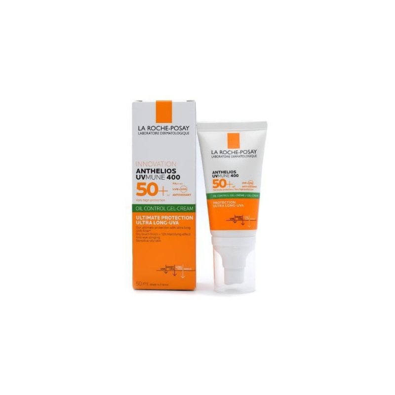 La Roche Posay Anthelios Uvmune Αδιάβροχη Αντηλιακή Κρέμα Προσώπου SPF50 50ml