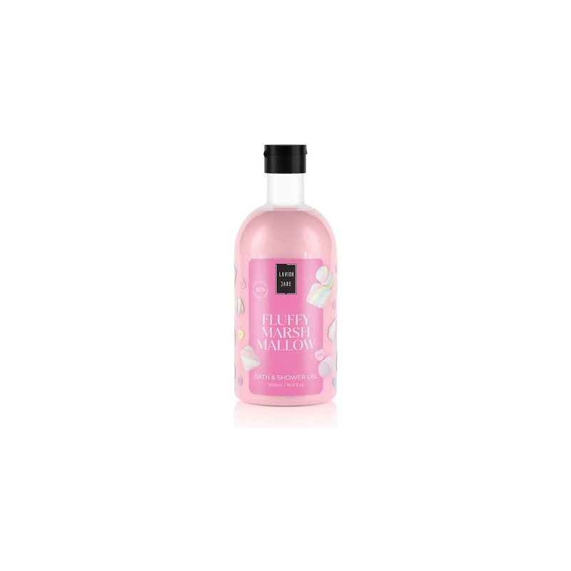 Lavish Care Flyffy Marsh Mallow Αφρόλουτρο σε Gel 500ml