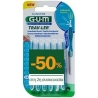 GUM 1614 Trav-ler Interdental Brush - Μεσοδόντιο Βουρτσάκι 1.6mm Γαλάζιο 6 τμχ 2x6τεμ