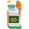GUM Trav-ler 1412 Μεσοδόντια Βουρτσάκια 0.9mm Πορτοκαλί 2x6τμχ