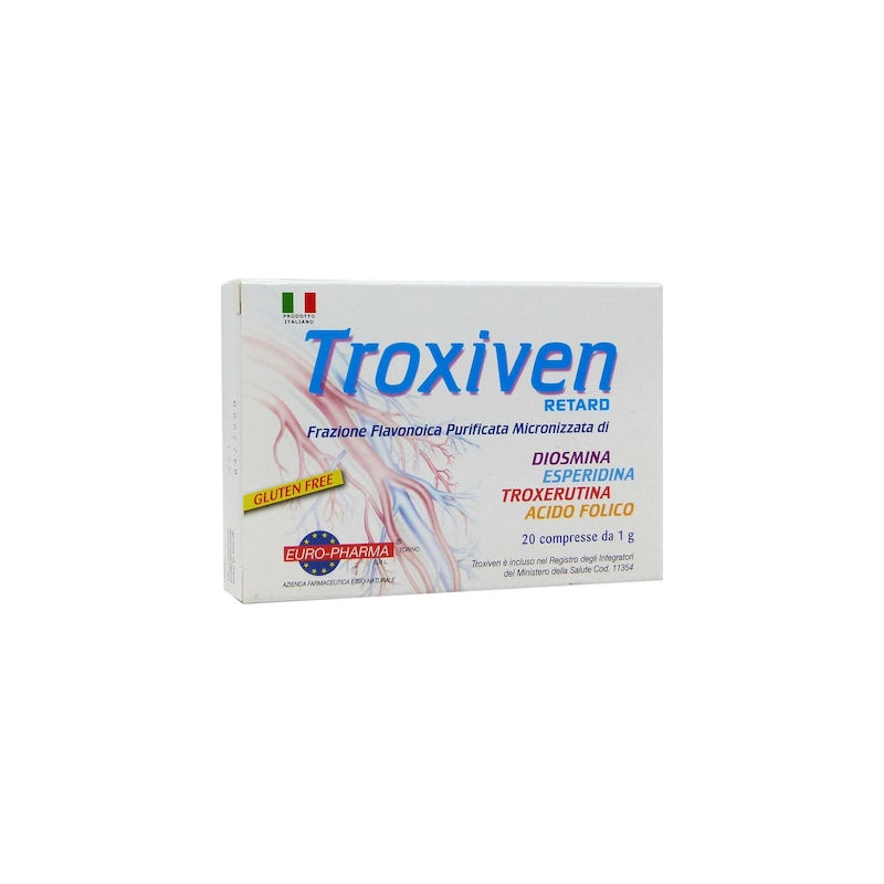 Bionat Troxiven Retard Χάπια για Ευρυαγγείες 20 ταμπλέτες