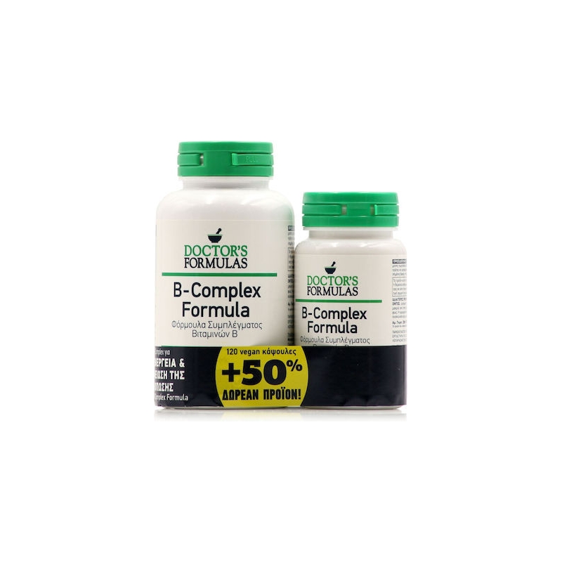 Doctor's Formula PROMO PACK B Complex Formula 120tabs+60tabs.