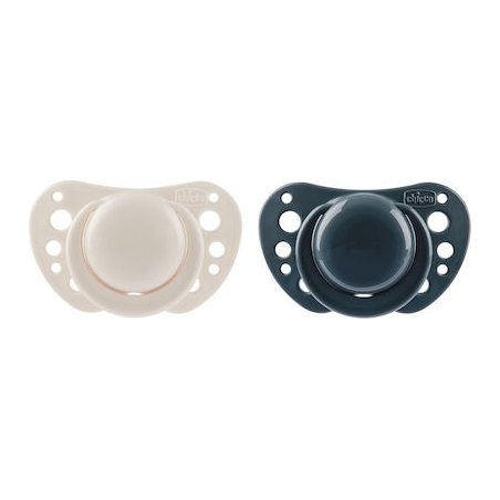 CHICCO - Physio Air Πιπίλα Σιλικόνης 6-16m+ Μπεζ - Γκρι Μπλε 2τμχ CHICCO - Physio Air Πιπίλα Σιλικόνης 6-16m+ Μπεζ - Γκρι Μπλε 2τμχ