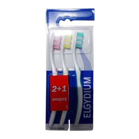 ELGYDIUM PROMO 2+1 BASIC MEDIUM ΡΟΖ-ΚΙΤΡΙΝΟ-ΠΡΑΣΙΝΟ
