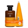 Apivita Keratin Repair Σετ Θεραπείας Μαλλιών με Σαμπουάν 250mL και Conditioner 150mL
