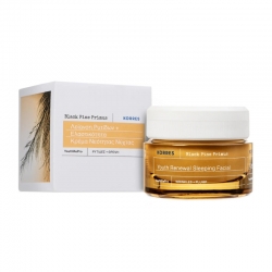 Korres Black Pine Primus, Κρέμα Νεότητας Νύχτας για Λείανση Ρυτίδων & Ελαστικότητα 40ml