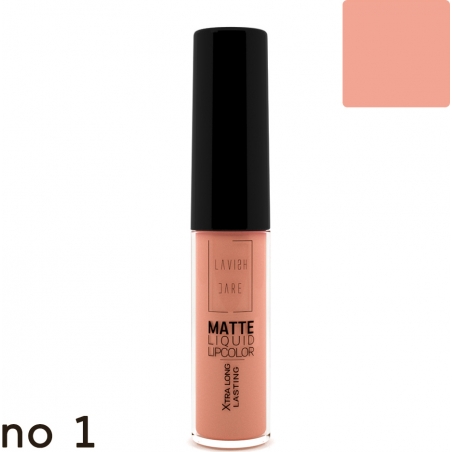 Lavish Care Lipcolor Liquid Κραγιόν Matte No 01 5ml