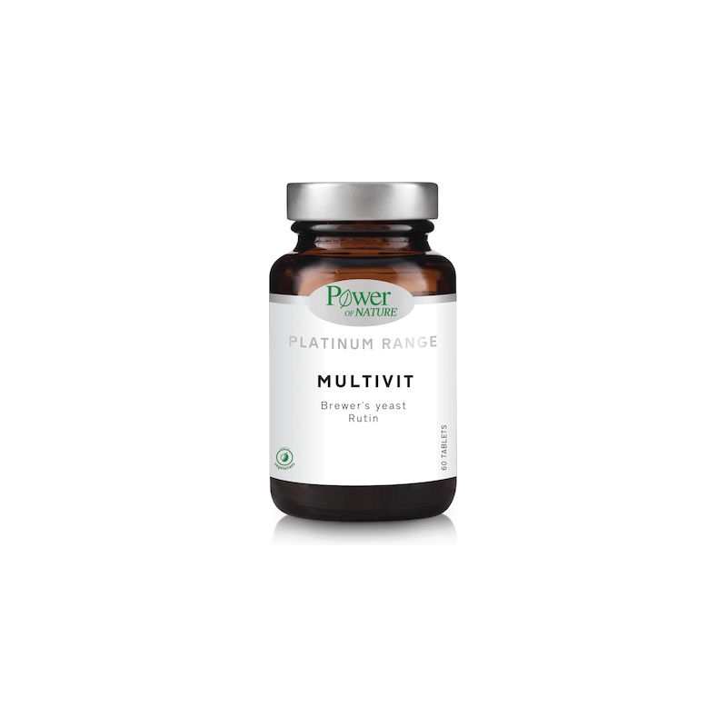Power Health Platinum Range Multivit Βιταμίνη για Ενέργεια 60 ταμπλέτες