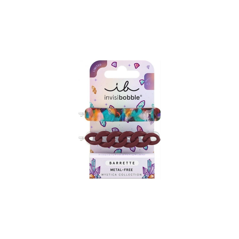 Invisibobble Invisibobble Barrette Mystica The Rest is Mystery-Κλιπ Μαλλιών, 2τμχ