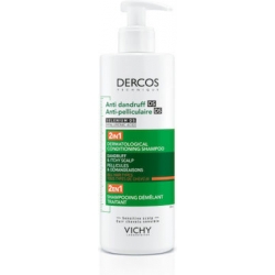 Vichy Dercos Anti Dandruff DS 2in1 Σαμπουάν κατά της Πιτυρίδας για Ξηρά Μαλλιά 390ml